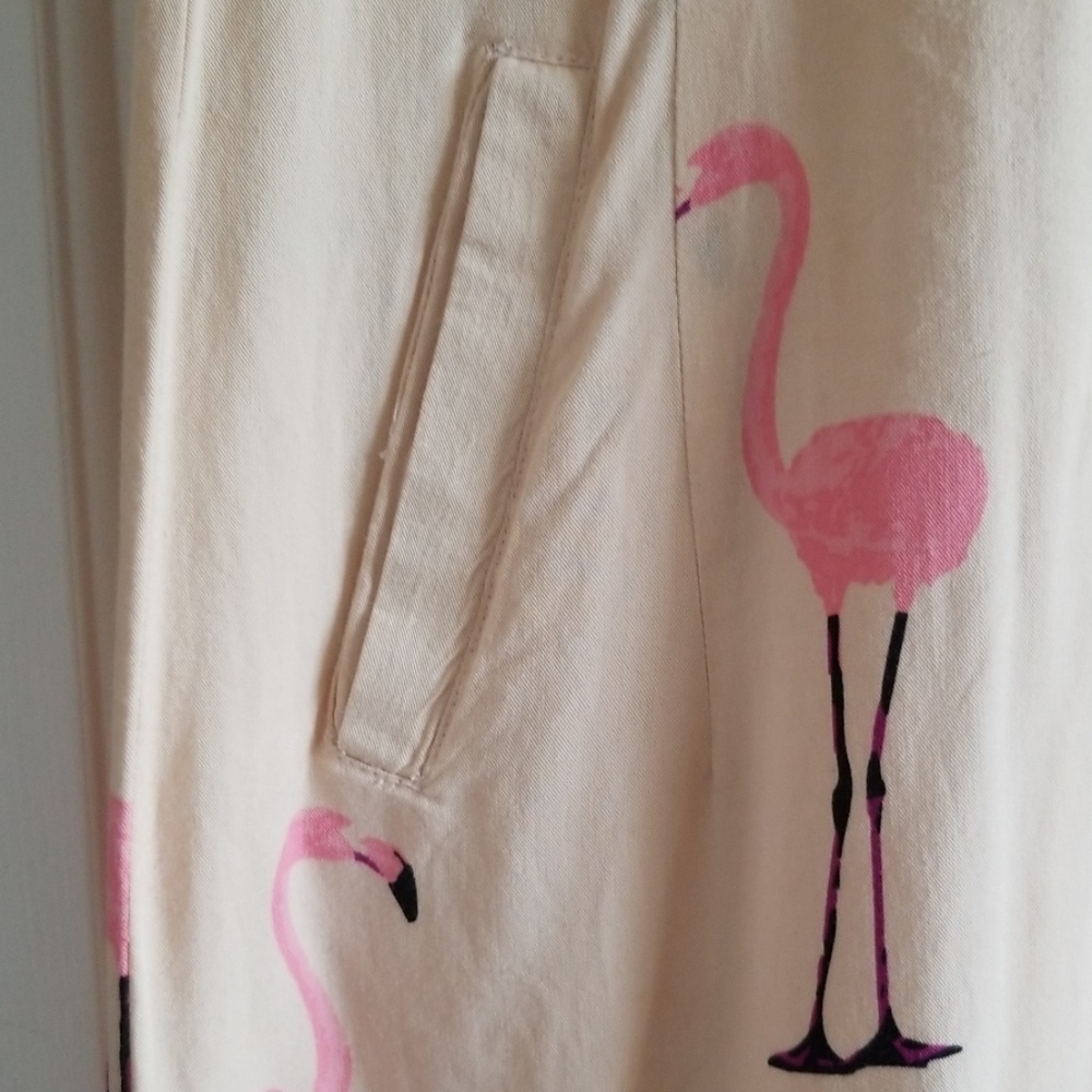 SOLD! Vero Moda pink flamingo dress sz 38 - Picture 5 of 8